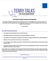 Terry Talks: The Developing Brain (Discussion Guide)