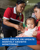 Mass Create or Update Monthly Growth Monitoring