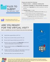 Files to submit for Virtual Visit