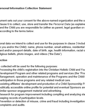 GDPR Personal Information Collection Statement