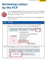 Job Aid: How to Review Letters in the Beneficiary Letter Portal