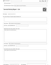 BL-046-03: Survival Activity Report -Lite (Fillable Form)