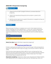 Responsive Caregiving Guide