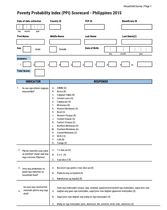 PPI Form - Bisaya