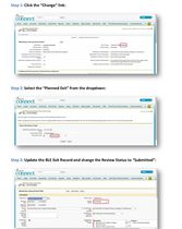 Change BLE Exit Record Type (Unplanned to Planned Exit)