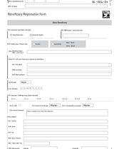 BL-001-04: Beneficiary Registration