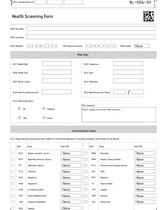 BL-006-04 Health Screening Form