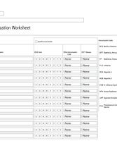 BL-014-04: Participant Immunization Worksheet