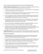 Code of Conduct (Child Protection)