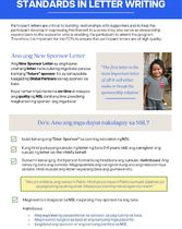 Letter Writing Standards