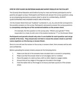 JOB AID- BASELINE DATA IN PCA APP