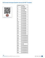 Bubble Answer Sheet