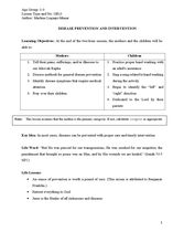 GR11 Disease Prevention and Intervention
