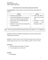GR11 Strategies for Your Child's Healthy Growth