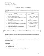 Early Childhood Curriculum