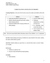 GR2 Family Planning and Spacing of Children