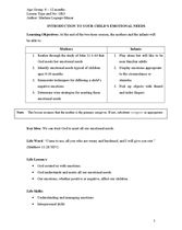GR3 Introduction to Your Child's Emotional Needs