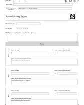 BL-045-04 Survival Activity Report (A4 English PDF Fillable)