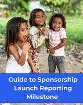 Guide to Sponsorship Launch Reporting Milestone